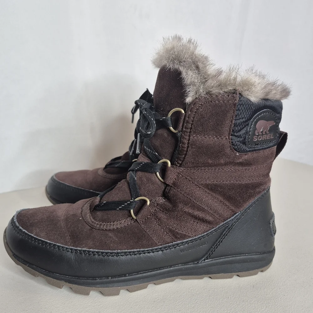 Sorel Tivoli Faux Fur Waterproof Winter Boots - Size 7